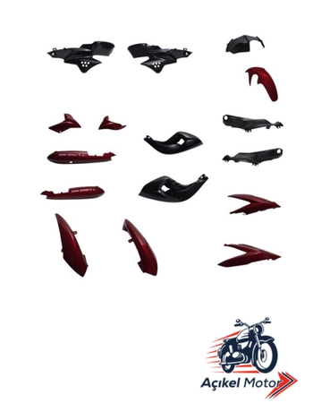 KAPORTA SET [KIRMIZI] MONDIAL DRIFT L #65537